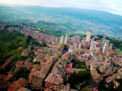 Taglio del nastro per la nuova sede della Protezione Civile a San Gimignano