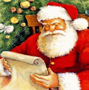 Santa Claus fermoposta