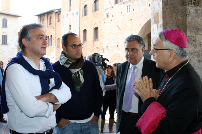 Primi passi lungo la nuova via Francigena