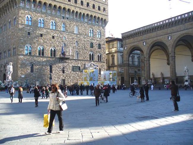 Il cotto di Piazza della Signoria