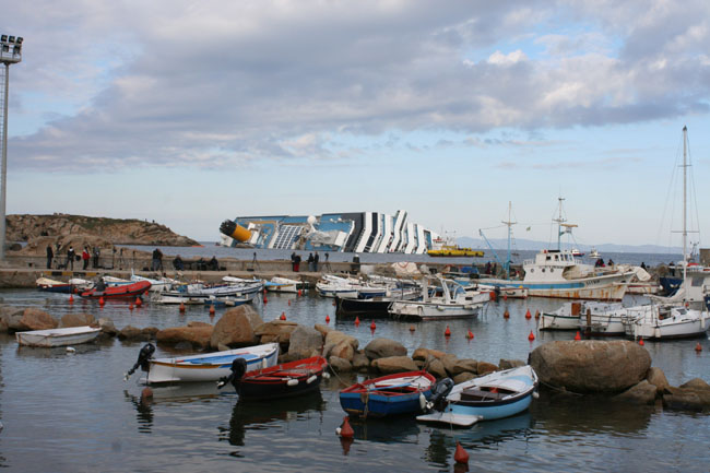 Naufragio Concordia, dalla Regione Toscana sostegno al turismo dell’Isola del Giglio