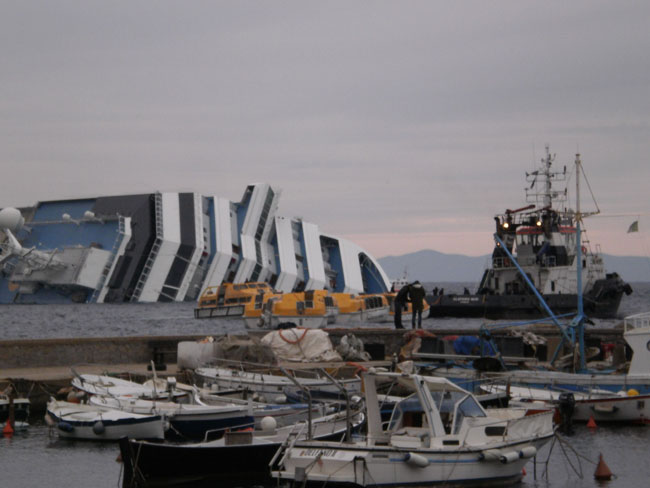 Naufragio Concordia, l’Ancim premia la solidarietà dei gigliesi