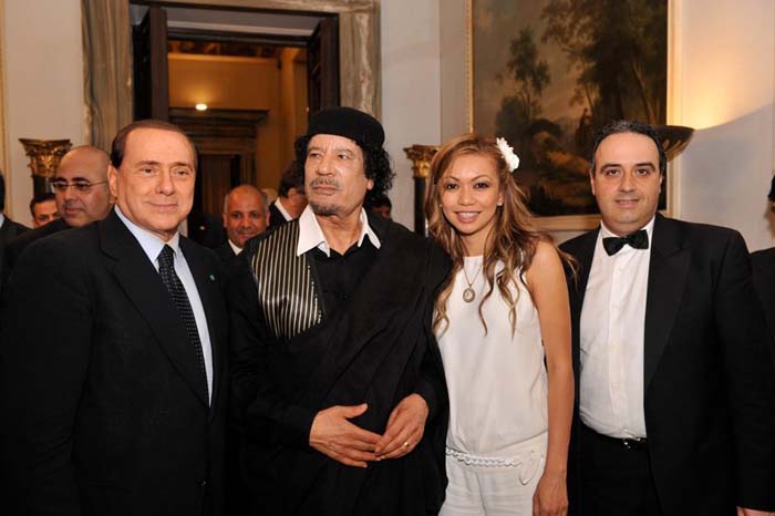 Gli incontri illustri alla corte di Berlusconi