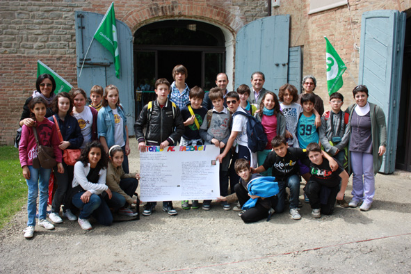 Giornata conclusiva per la fattoria degli studenti 2012, organizzata dalla Cia Siena