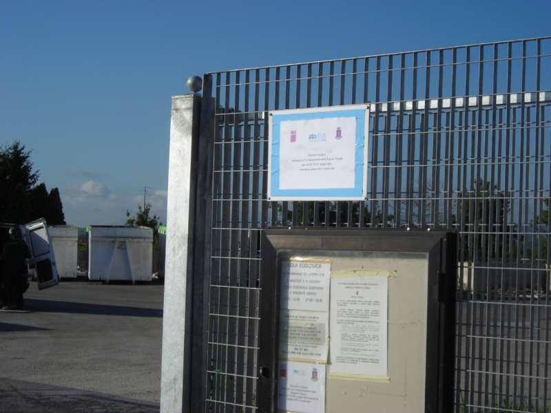 Torrita di Siena, ultimati i lavori alla stazione ecologica di Arnaiolo
