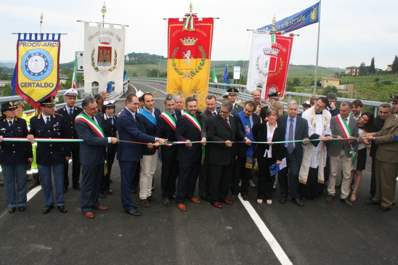 La Toscana è più vicina. La bretella 429 è sulla strada giusta. Aperta la variante di Certaldo