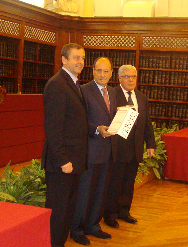 Il presidente della Fondazione Mps a Palazzo Madama per il “Premio dei premi”