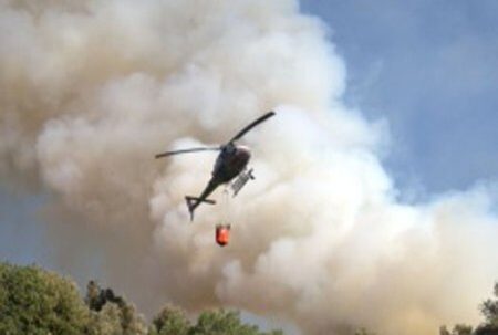 Casole d’Elsa, le foto dell’incendio