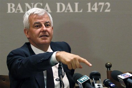 Mps, Profumo apre allo straniero: «Se arriva con un assegno in bocca lo valutiamo»