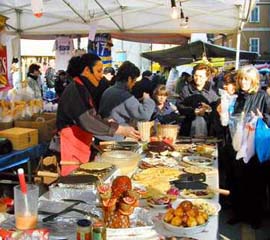 Sagra della Valdarbia, bancarelle e musica nel sabato di Buonconvento