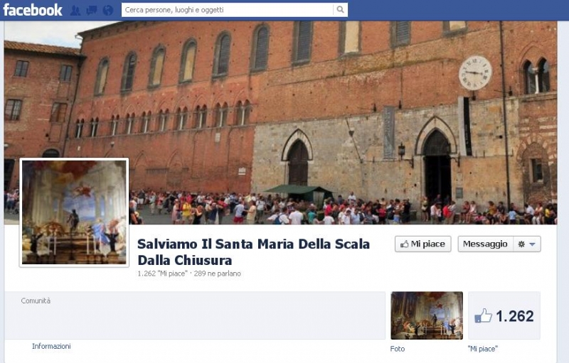 Salvare il Santa Maria della Scala, la lotta per la tutela della cultura senese parte da Facebook