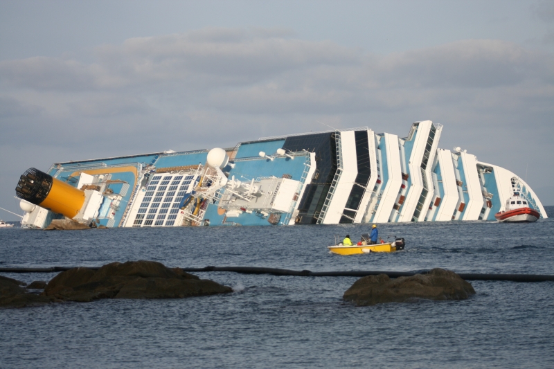 Concordia, conclusa la messa in sicurezza. «Il ritardo di questa prima fase non incide su cronoprogramma»