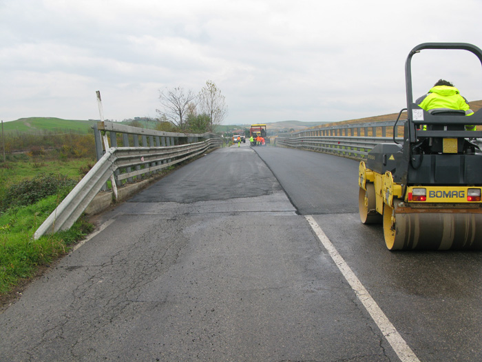 Asciano riparte dopo il maltempo. Al via i lavori al ponte di Pian delle Cortine