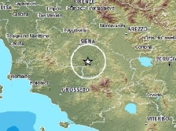 Trema la terra, paura nel senese