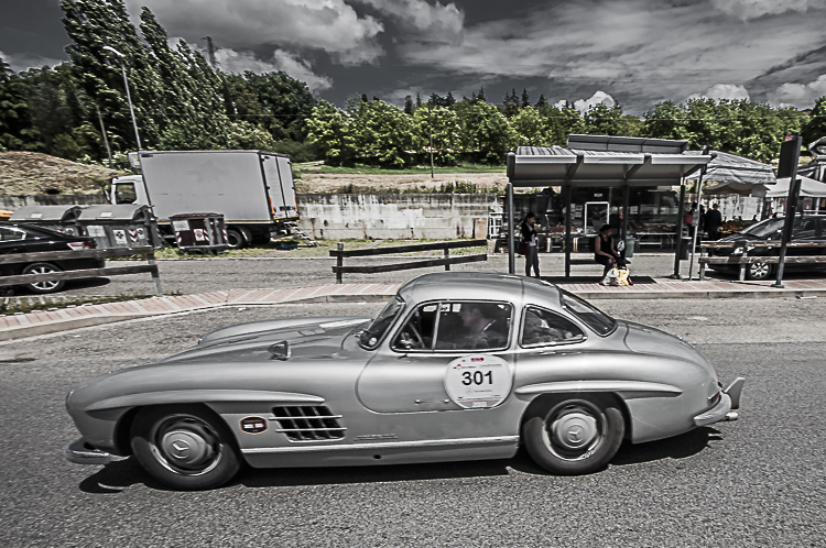 La Mille Miglia invade Siena