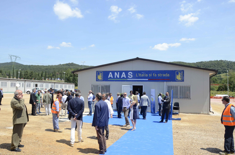 Ss 223 di Paganico, partito l’intervento di ampliamento delle carreggiate