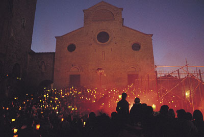San Lorenzo, San Gimignano brinda con Calici di Stelle alla Notte delle Perseidi