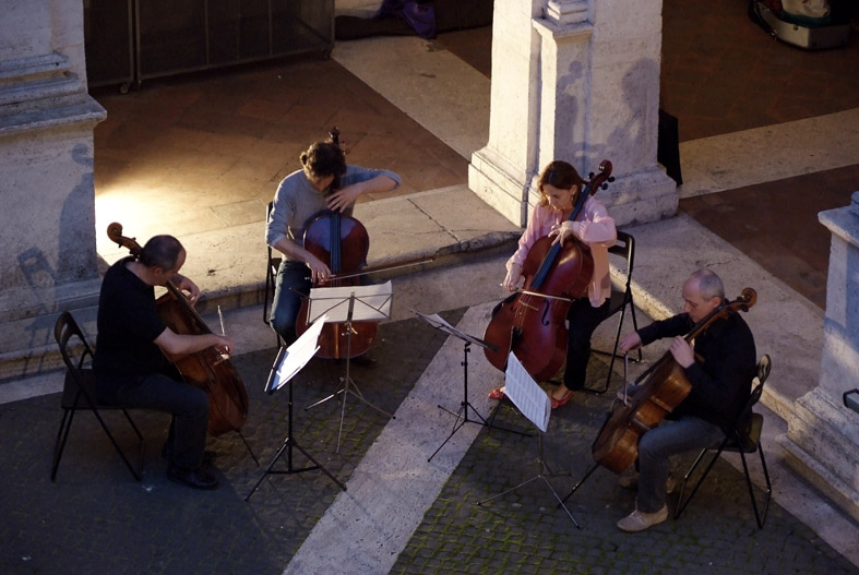 Quartetto Sedicicorde per l’inaugurazione del Festival della Valdorcia, a Rocca d’Orcia i solisti del Musicalgiglio