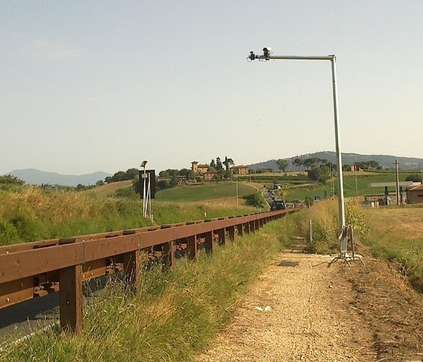 Cassia sicura, installato autovelox a Buonconvento