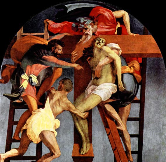 Un cantiere ‘a vista’ per il restauro della Deposizione di Rosso Fiorentino