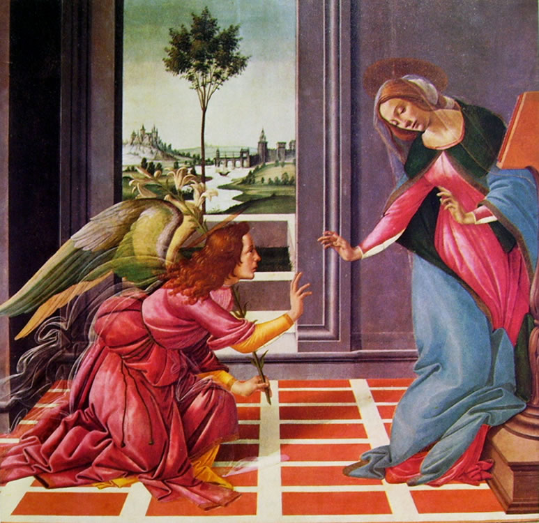 Botticelli, esposizione storica in Israele per la sua “Annunciazione”