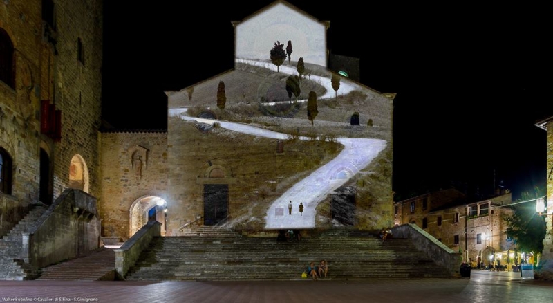 Luci su San Gimignano. Il Ponte dell’Immacolata si accende con “Lumière”