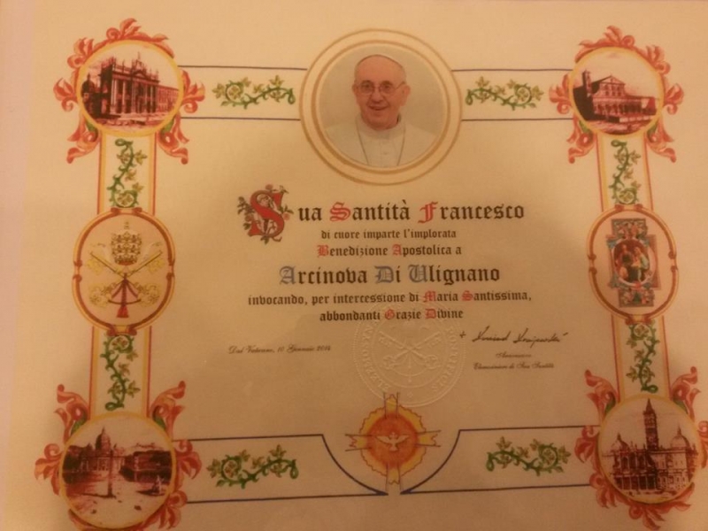 Papa Francesco benedice il circolo Arci. La benevolenza del Pontefice in casa dei comunisti