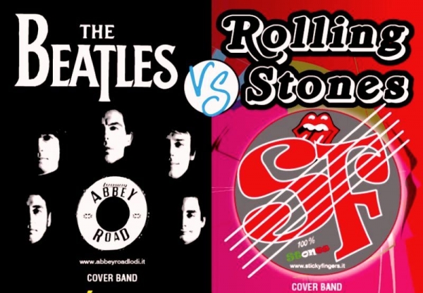 Beatles Vs Stones, sfida a colpi di rock alla Flog di Firenze il 19 aprile