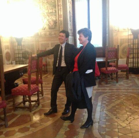 Camusso incontra Nardella: «Due chiacchiere sul futuro di Firenze»