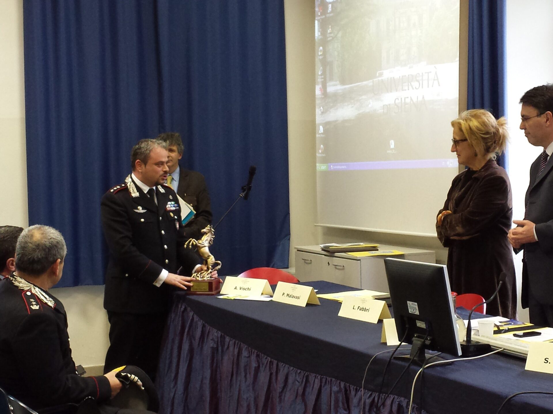 Tutela del patrimonio culturale, il premio Ethos 2014 al Comando Carabinieri