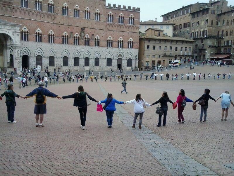 Girotondo in Piazza del Campo