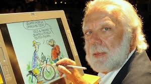 A lezione di disegno digitale con Sergio Staino a Siena per la Notte dei Musei