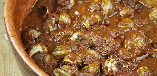 Cena con lumache nel mercoledì del Serremaggio