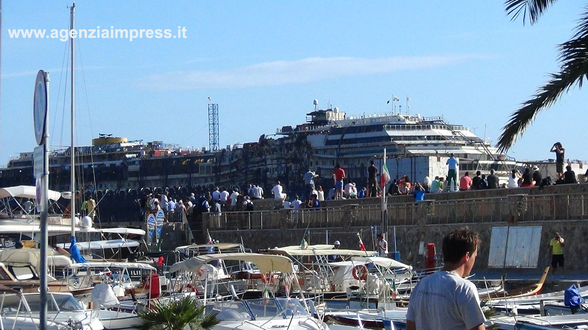 Al Giglio un toponimo e un landmark per ricordare la Concordia