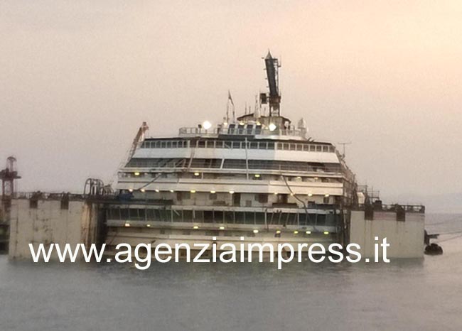 Naufragio Concordia, finito lo stato di emergenza
