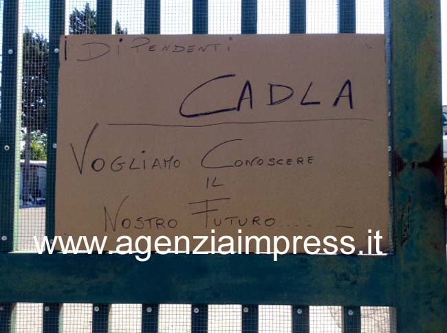 Crisi alla Cadla di Arezzo, 197 lavoratori a rischio. Solo incognite per il futuro