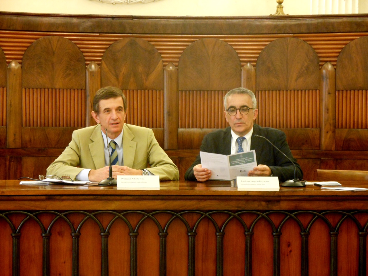 Università di Firenze e Siena, nuova collaborazione in campo editoriale