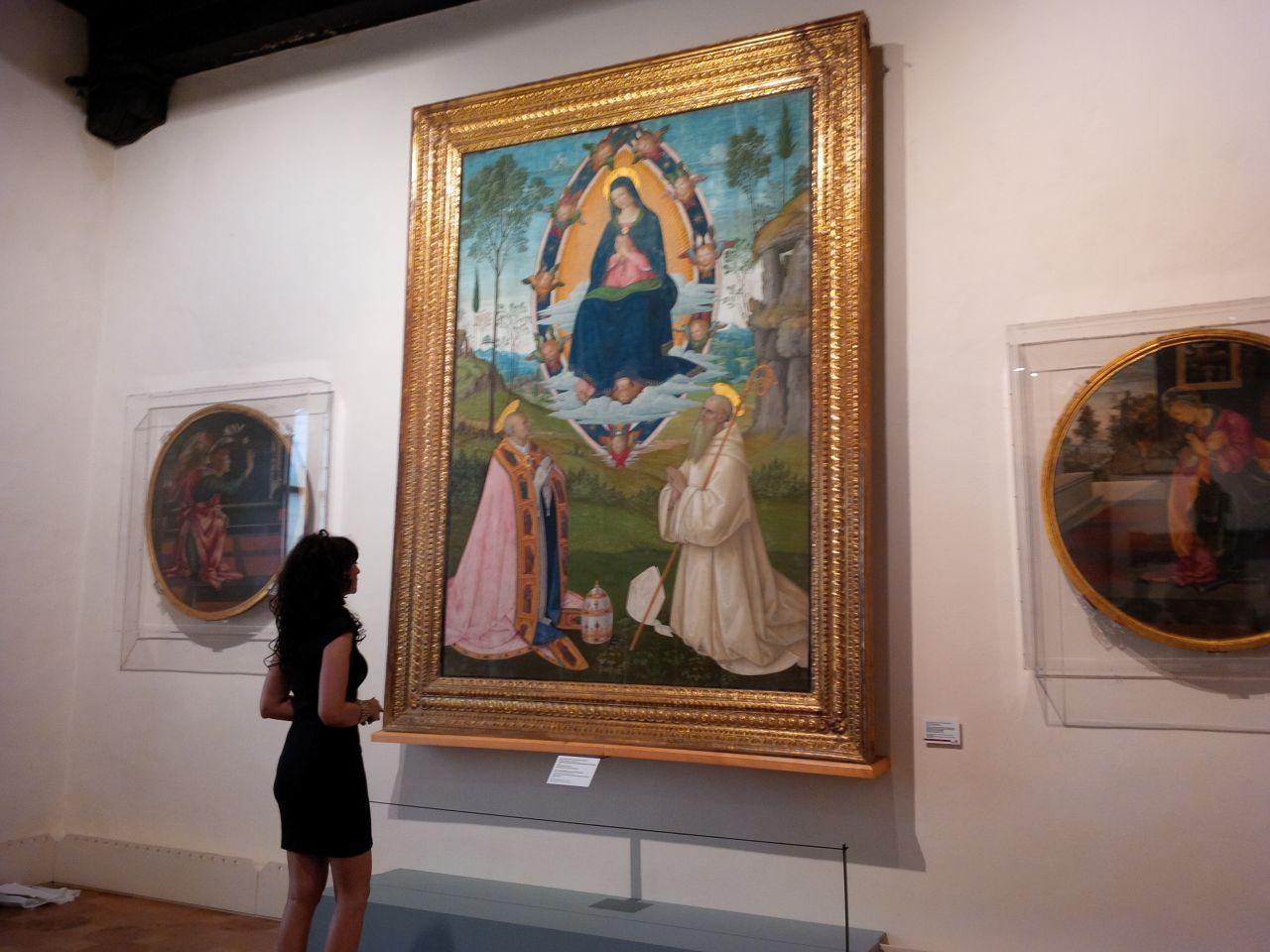 Le opere di Pintoricchio in mostra a San Gimignano