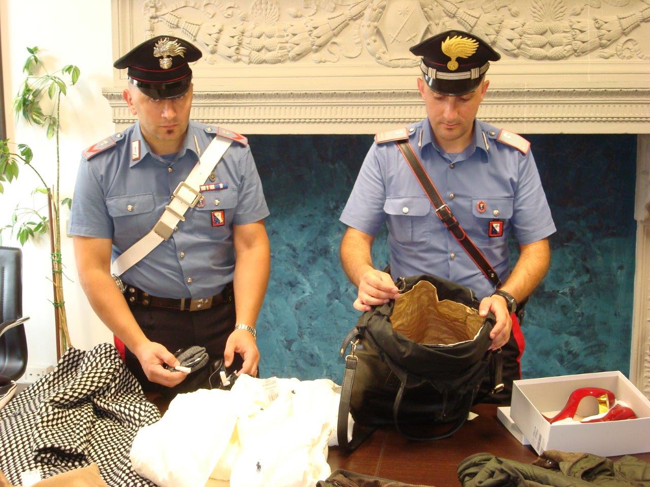 Coppia di professionisti del furto arrestata dai Carabinieri