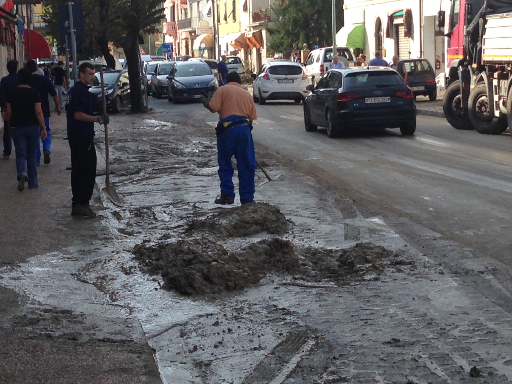 Bomba d’acqua colpisce nella notte Saline di Volterra