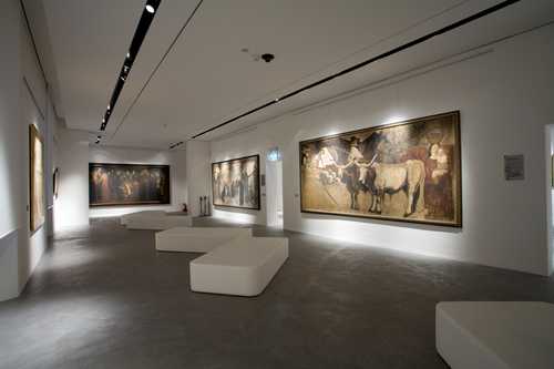 Galleria “Lorenzo Viani”, l’arte contemporanea a portata di touch