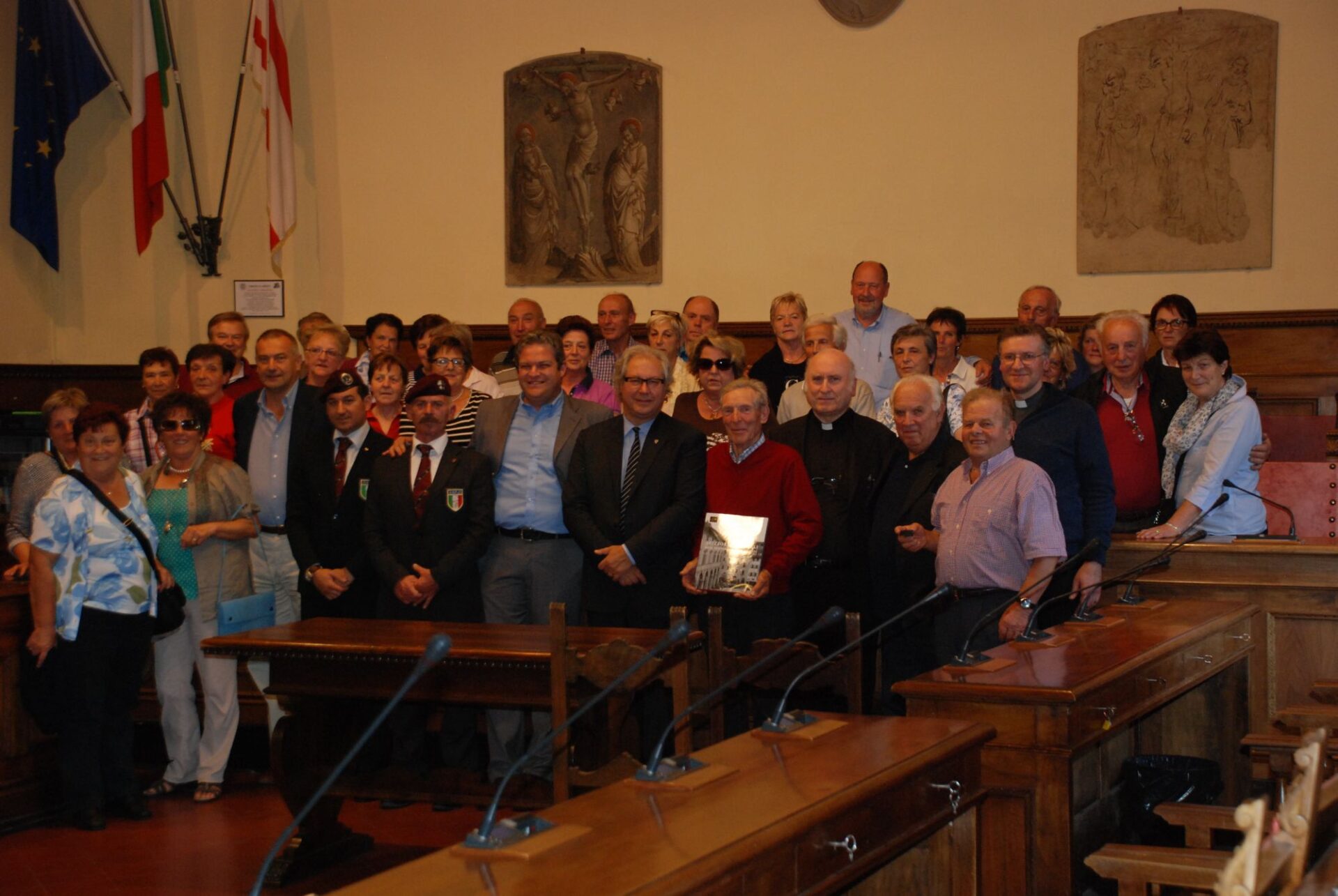 Sappada torna ad Arezzo, dopo 95 anni la città veneta non dimentica l’ospitalità toscana