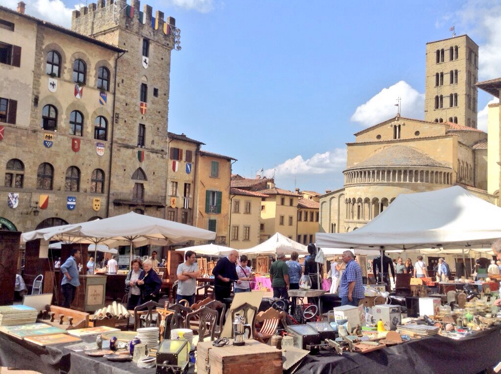 La Fiera Antiquaria di Arezzo in tv, da novembre al via gli spot su Sky e Rai