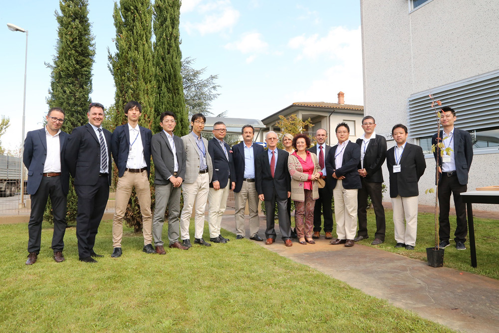 Delegazione giapponese alla scoperta del territorio con la visita all’azienda Routech