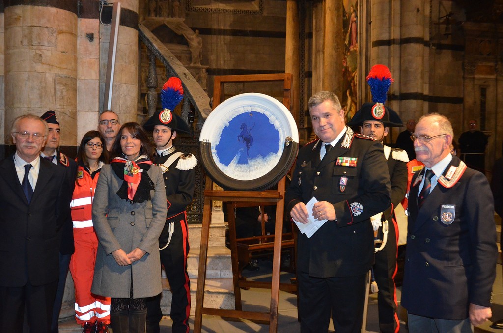 “Mitos” in dono all’Arma dei Carabinieri per le celebrazioni della Virgo Fidelis