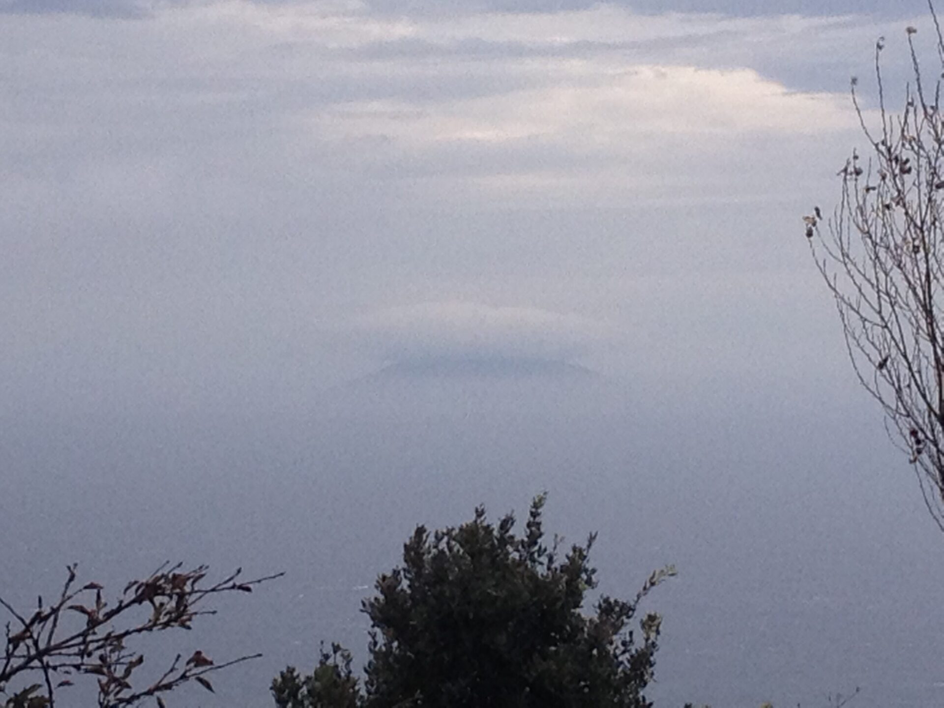 Montecristo nella morsa del maltempo