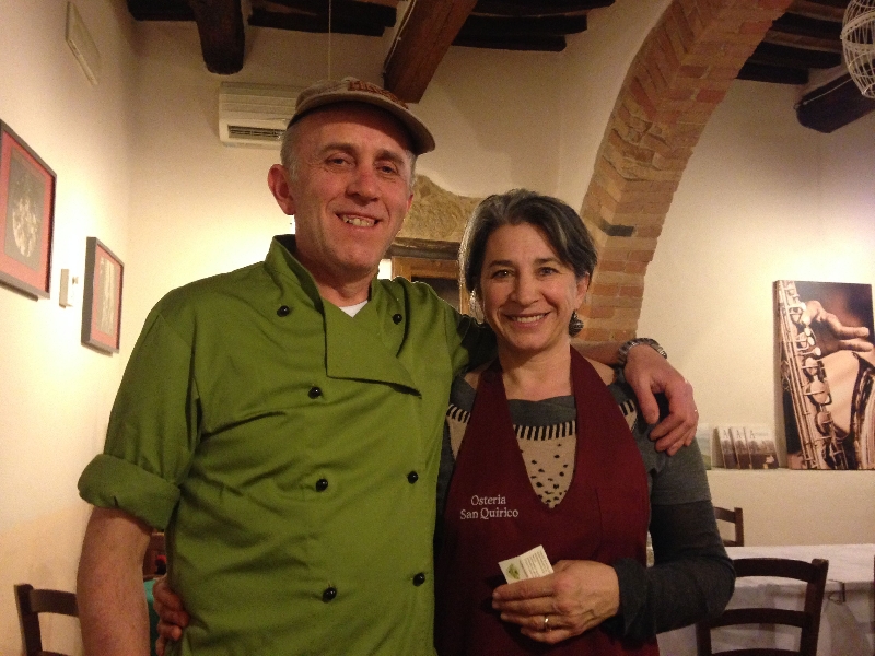 Gemellaggio d’amore: la cucina e vini liguri nel cuore della Val d’Orcia