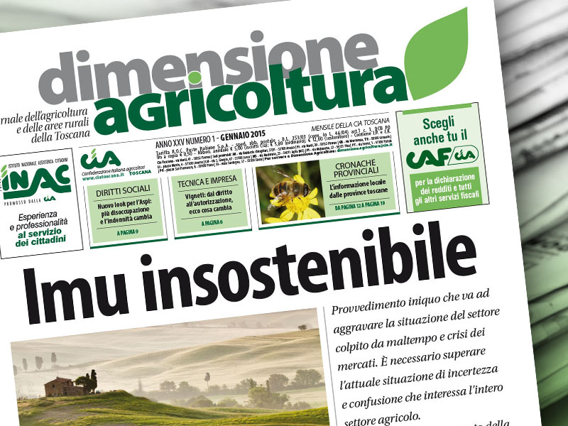 Territorio come destino e intervista esclusiva al presidente della Regione Rossi nel nuovo numero di Dimensione Agricoltura