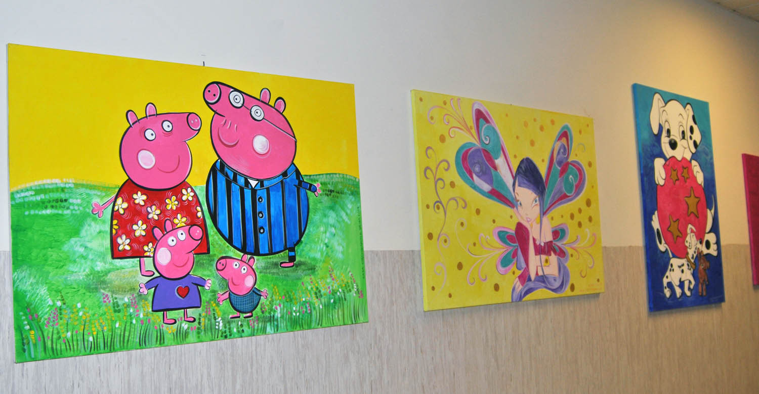 Solidarietà a colori. I detenuti dipingono quadri per il reparto di pediatria