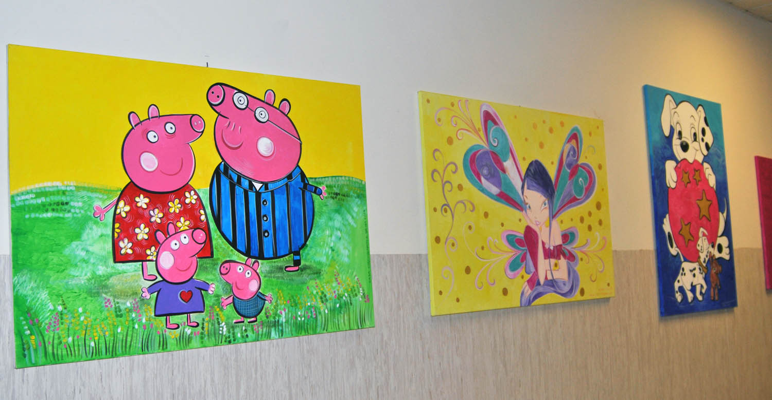 Solidarietà a colori. I detenuti dipingono quadri per il reparto di pediatria